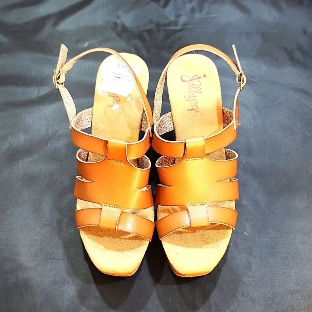 BRAND NEW JELLYPOP ADA ROUND-TOE WOMEN'S WEDGE PLATFORM SANDAL